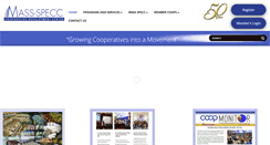 Desktop Screenshot of mass-specc.coop